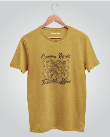 Country Road Toad T-shirt