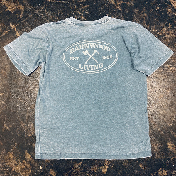 Barnwood Living Crew T-Shirt - State of West Virginia