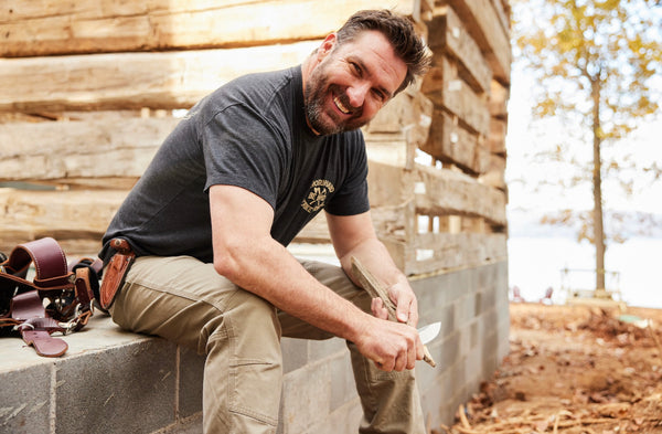 Barnwood Living Crew T-Shirt - Work Hard, Be Kind, Take Pride