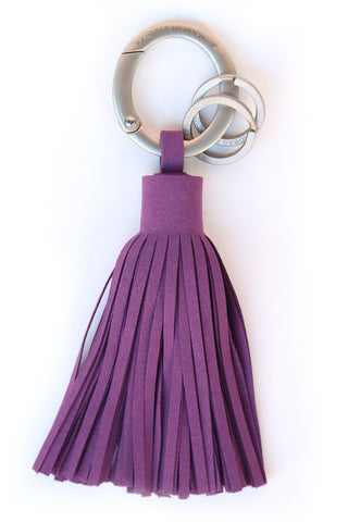 Buy violet Handbag Handcuff® -  Microfiber Tassel Key Chain