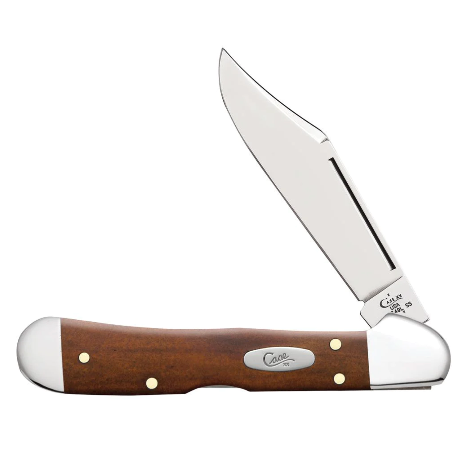 Case® - Smooth Chestnut Bone Mini CopperLock® #28704 | Barnwood Living