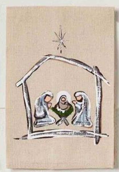 Nativity Christmas Towels