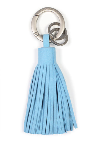 Buy sky-blue Handbag Handcuff® -  Microfiber Tassel Key Chain