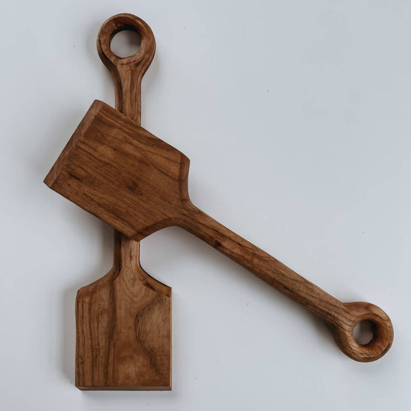 Wooden BBQ Grill Scraper