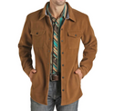 Rock & Roll Denim - Men's Solid Snap Shirt Jacket