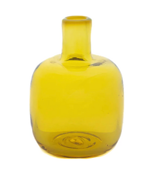 Buy citrine Blenko - Bubble Bud Vase