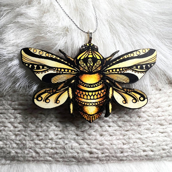 Honey Bee Ornament