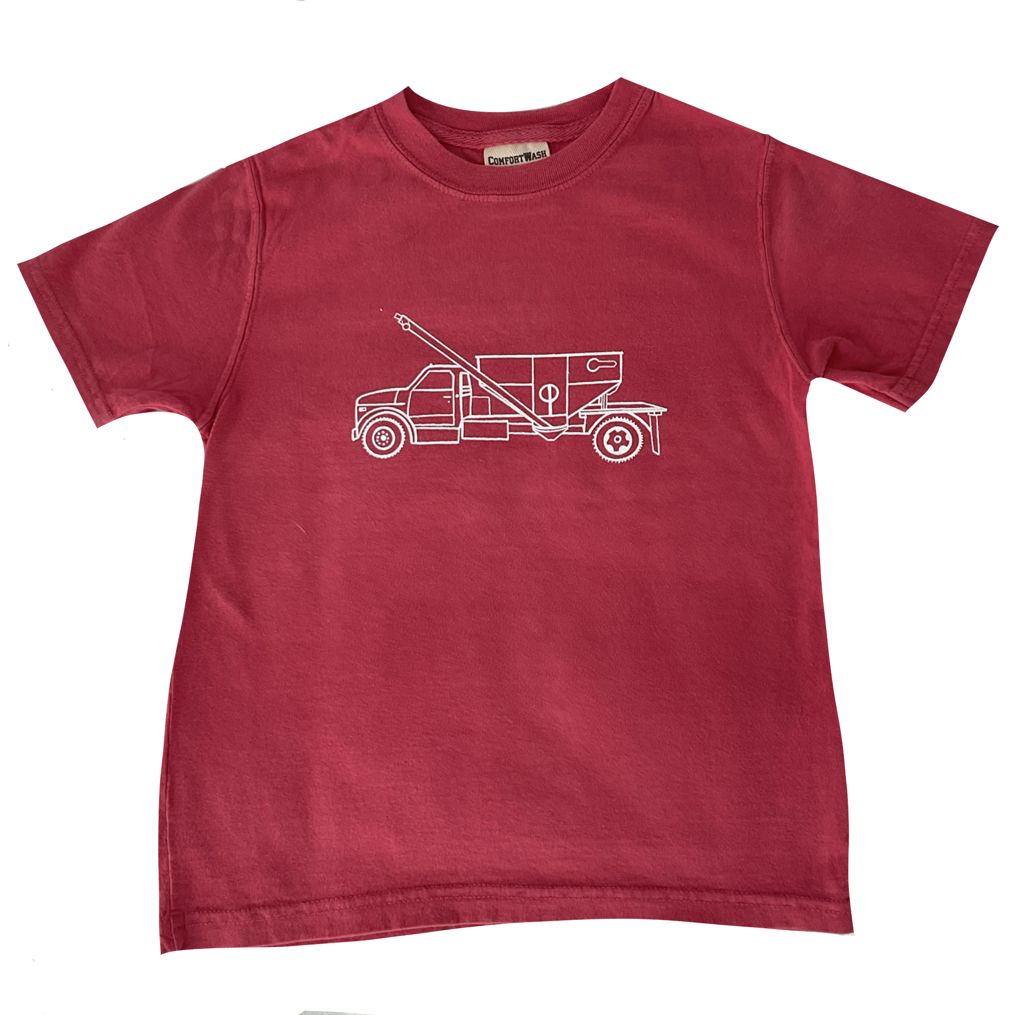 Crimson Feed Truck T-Shirt - Cow Grass Kids | Barnwood Living Crimson Feed Truck T-Shirt - Cow Grass Kids | Barnwood Living