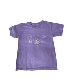 Buy violet Cows T-Shirt - Cow Grass Kids