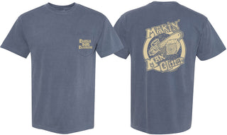 Makin' Man Glitter / Chicks Dig Chainsaws T-Shirt *Limited Sizes Available*