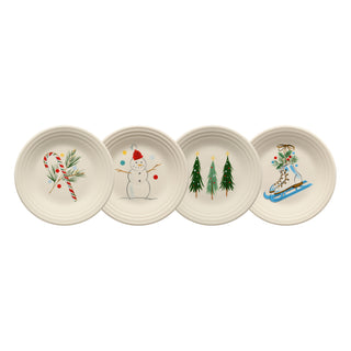 Jolly Christmas Classic Rim Luncheon Plate