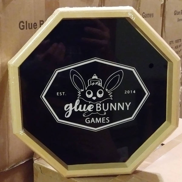 12" Glue Bunny Games Wooden Dice Tray