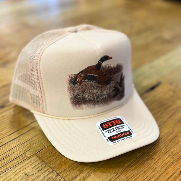 Retro Duck Trucker Cap - Multiple Color Options