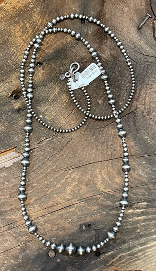 Sterling Silver Navajo Pearls (Mixed beads)