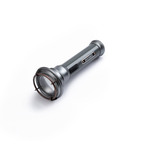 Vintage Flashlight: Slate Gray