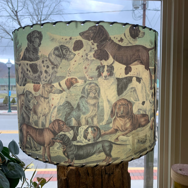 Large Found Images Handmade Lampshades - Wichita Falls, TX