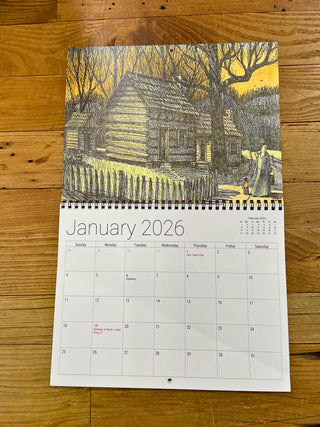 2026 Johnny Jett Art Calendar *PRE-Order*