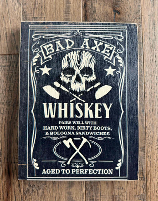 Wood Block Signs