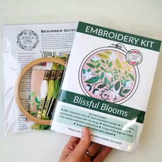 Blissful Blooms Beginner Embroidery Kit