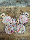 Butterfly Ornament - Made from Recycled Newspapers