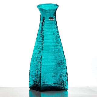 Buy cerulean Blenko - Strata Vase