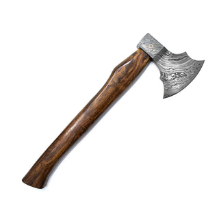 Damascus Steel All Around Camping Knife Ax- 0 0 1