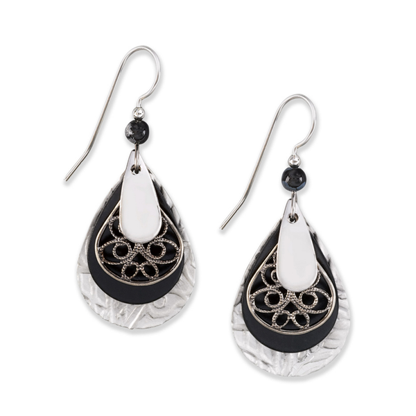 Silver Forest Earrings