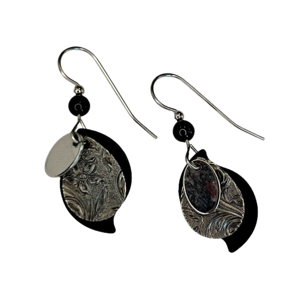 Silver Forest Earrings
