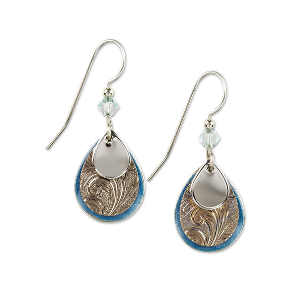Silver Forest Earrings