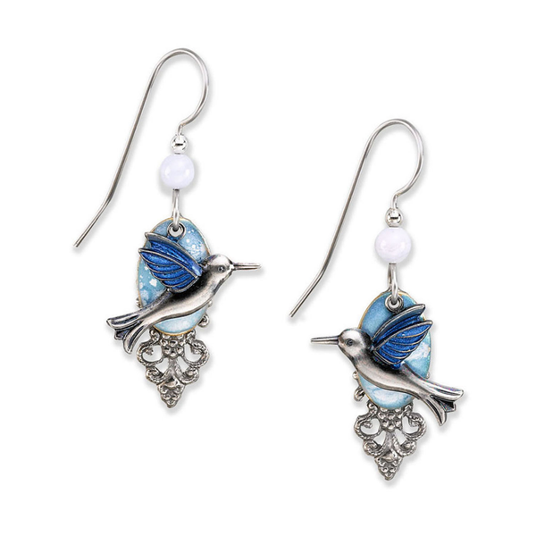 Silver Forest Earrings