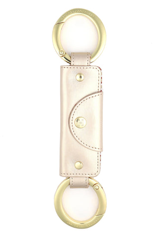Buy metallic-gold Handbag Handcuff® - Leather