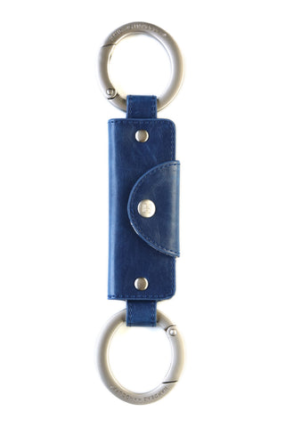 Buy cobalt-blue Handbag Handcuff® - Leather
