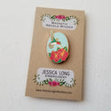 Jessica Long Embroidery Enamel Needle Minders