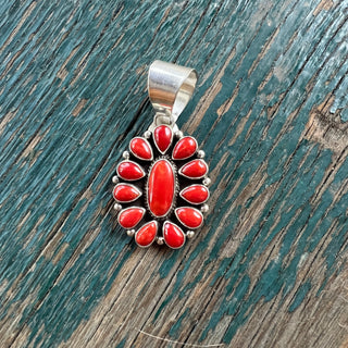 Red Coral Pendant