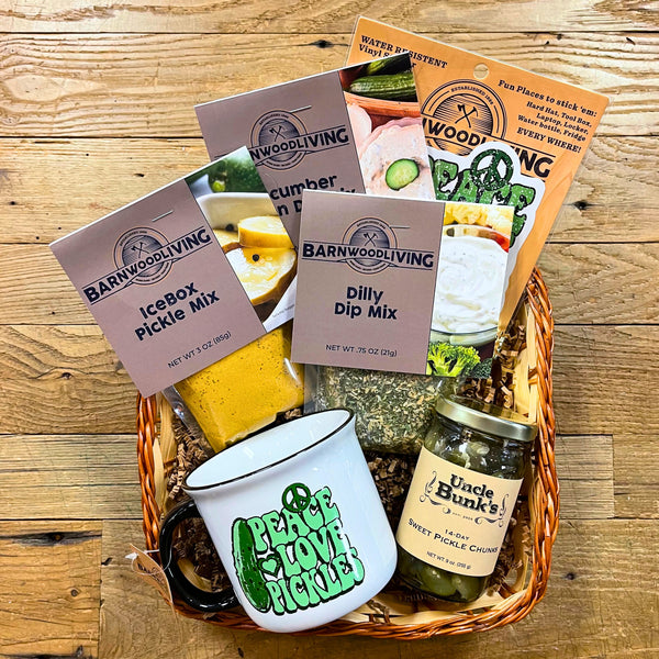 Pickle Lover's Gift Basket