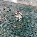 Sterling Silver Pink Tourmaline Rings