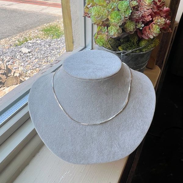 Sterling Silver Snake Chain Necklace