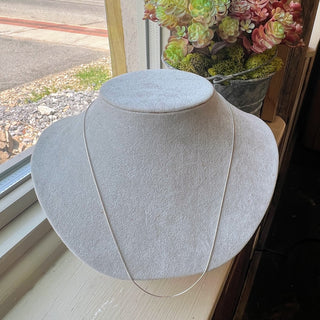 Sterling Silver Snake Chain Necklace