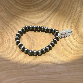 Navajo Pearl Stretch Bracelets