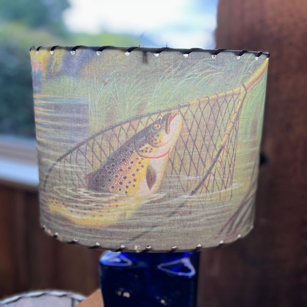 Medium Found Images Oval Handmade Lampshades - Wichita Falls, TX