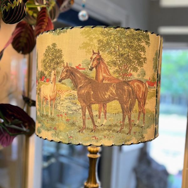 Large Found Images Handmade Lampshades - Wichita Falls, TX