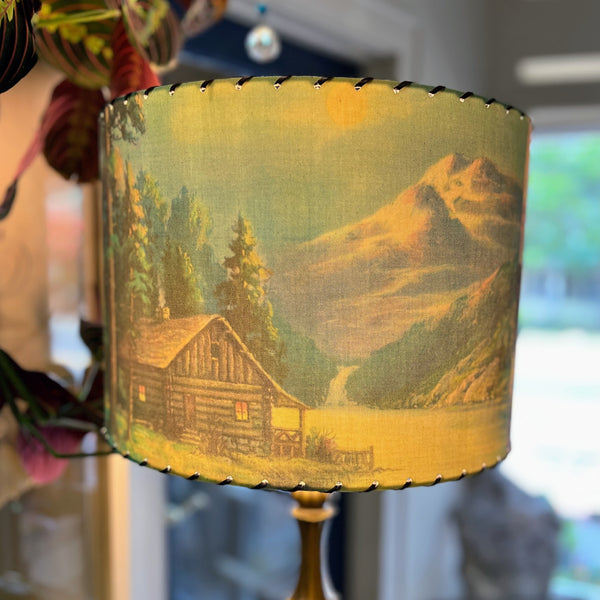 Large Found Images Handmade Lampshades - Wichita Falls, TX