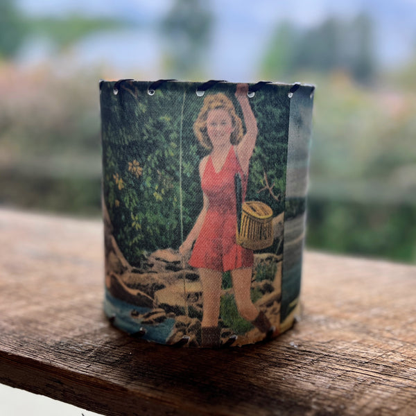 Small Found Images Handmade Lampshades - Wichita Falls, Texas