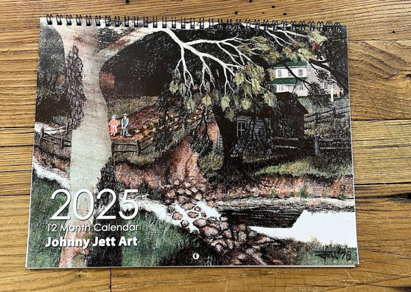 2025 Johnny Jett Art Calendar