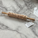 West Virginia State Icons Embossed Rolling Pin