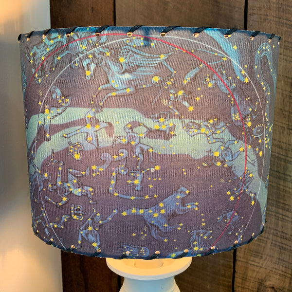 Medium Found Images Oval Handmade Lampshades - Wichita Falls, TX