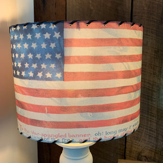 Medium Found Images Oval Handmade Lampshades - Wichita Falls, TX