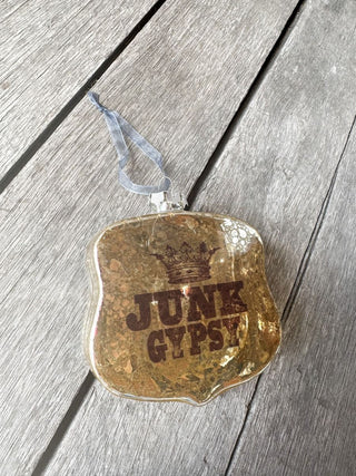 Junk Gypsy Do No Harm Christmas Ornament