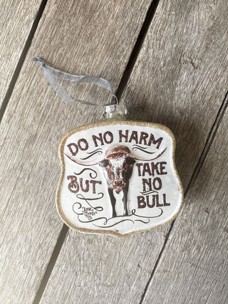 Junk Gypsy Do No Harm Christmas Ornament