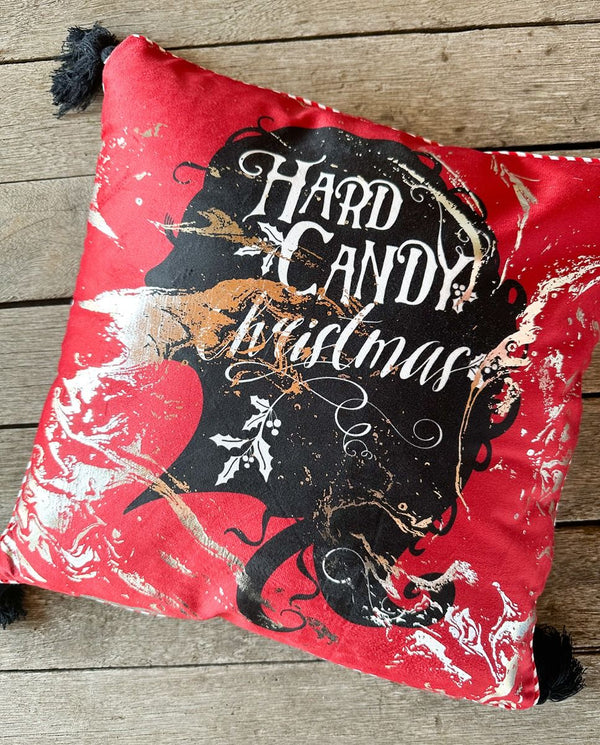 Junk Gypsy Hard Candy Christmas Pillow